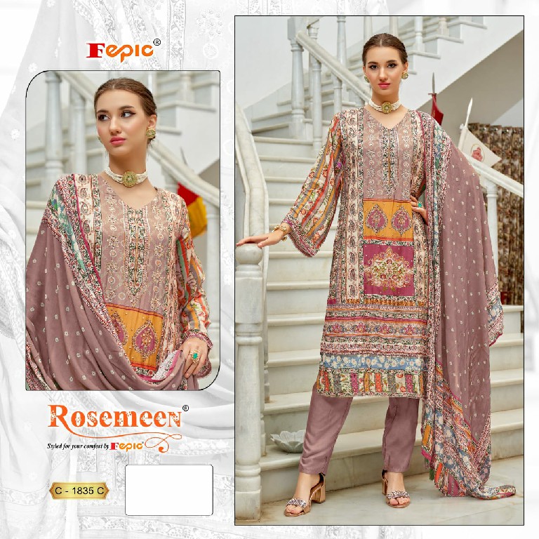 Fepic Rosemeen C-1835 Wholesale Indian Pakistani Salwar Suits