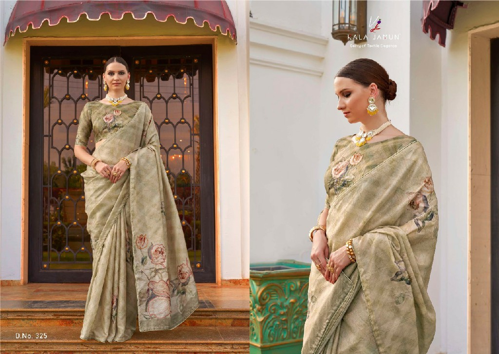 Kala Jamun Essence Wholesale Silk With Print Designer Indian Sarees