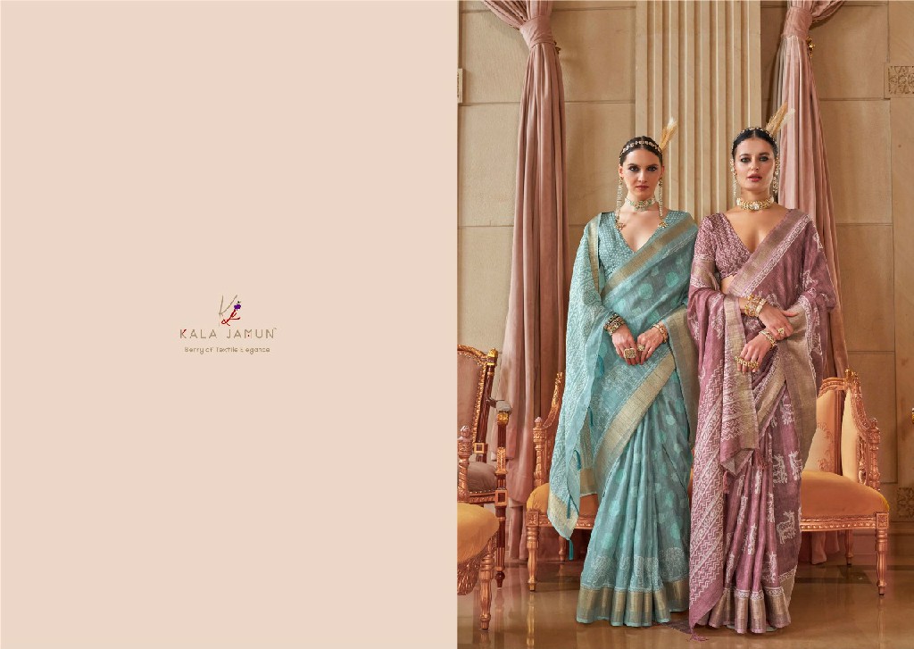 Kala Jamun Kumud Wholesale Silk With Digital Print Designer Indian Sarees