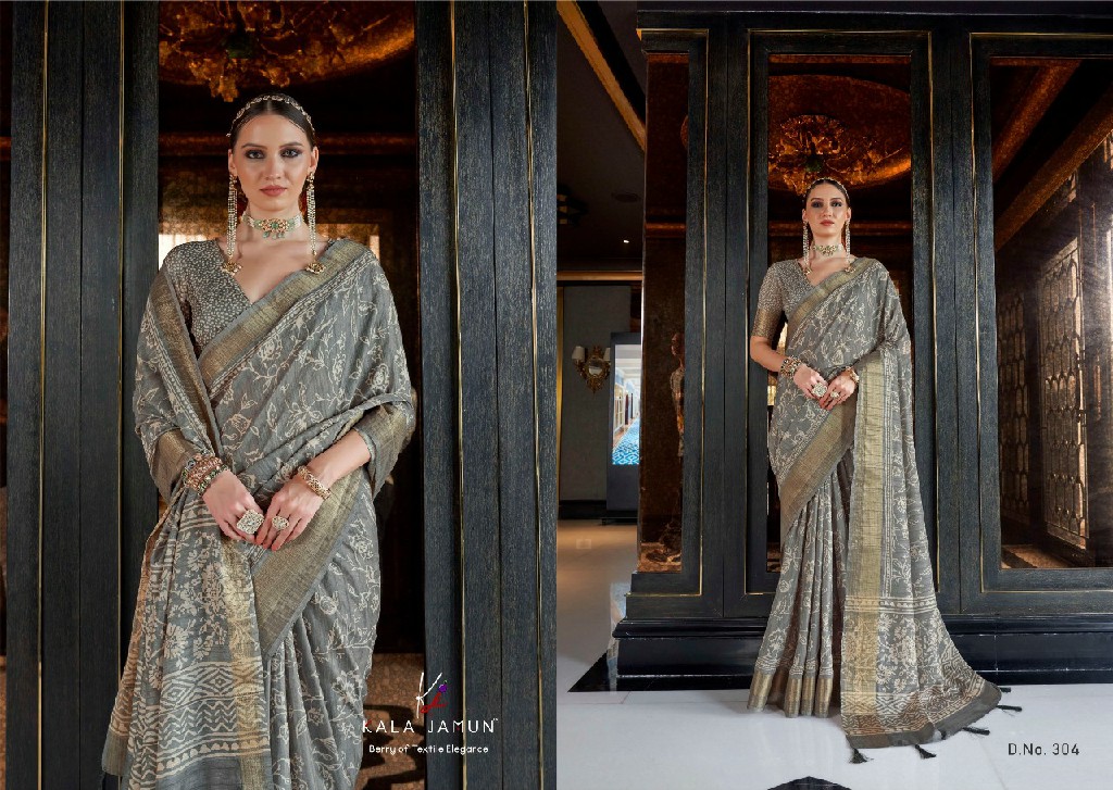 Kala Jamun Kumud Wholesale Silk With Digital Print Designer Indian Sarees