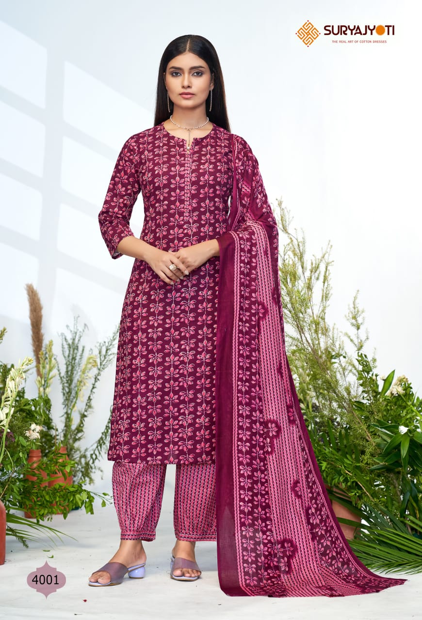 SURYAJYOTI PRIYAL VOL 4 LAUNCH FULL STITCH AFGHANI STYLE PANT & KURTI WITH DUPATTA COLLECTION