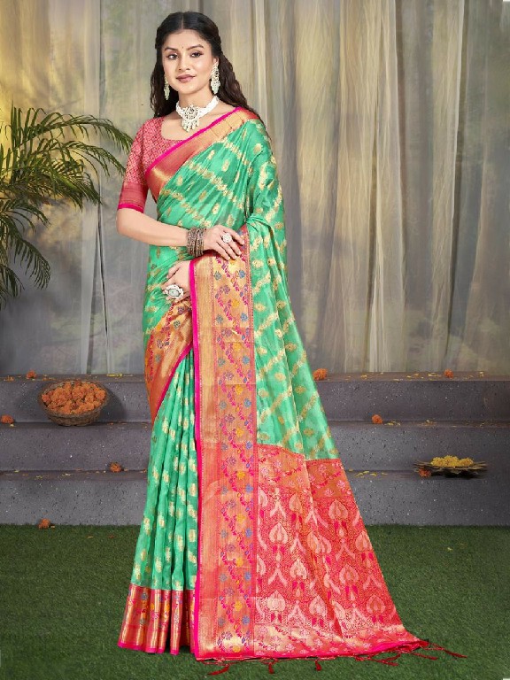 bunawat akshya Cotton silk wedding festival wear cotton silk saree collection