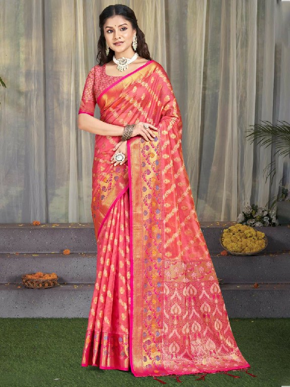 bunawat akshya Cotton silk wedding festival wear cotton silk saree collection