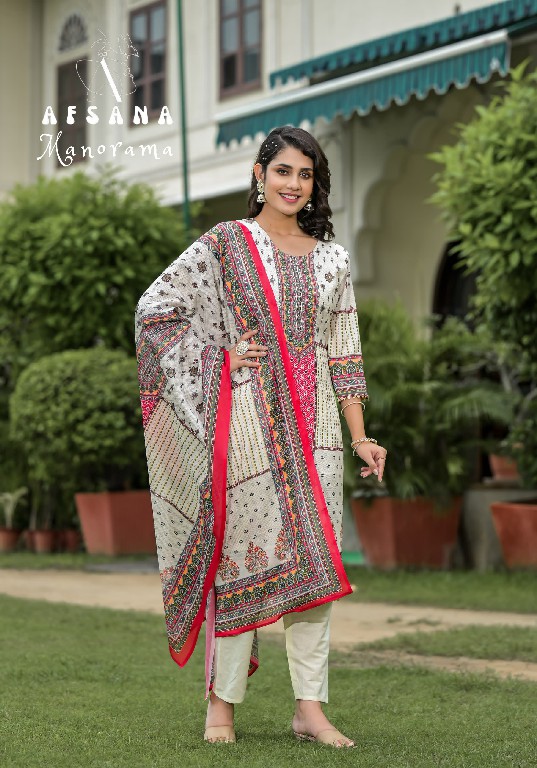 Afsana Manorama Wholesale Pakistani Style Readymade Suits Combo