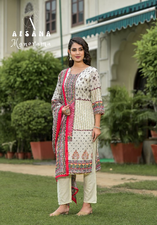 Afsana Manorama Wholesale Pakistani Style Readymade Suits Combo