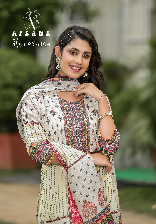 Afsana Manorama Wholesale Pakistani Style Readymade Suits Combo