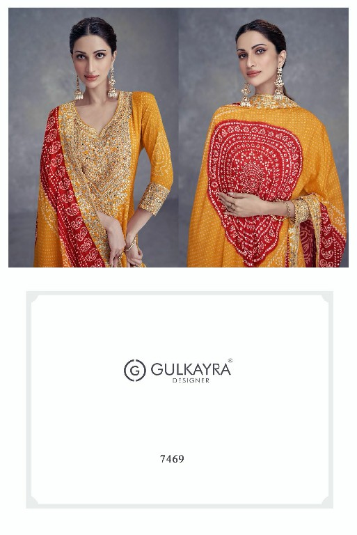 Gulkayra Takshvi Color Edition Wholesale Real Chinon Digital Print Free Size Stitched Suits