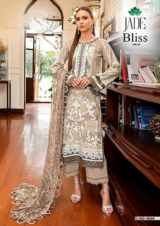 Jade Bliss Vol-4 Wholesale Pure Cotton Karachi Style Dress Material