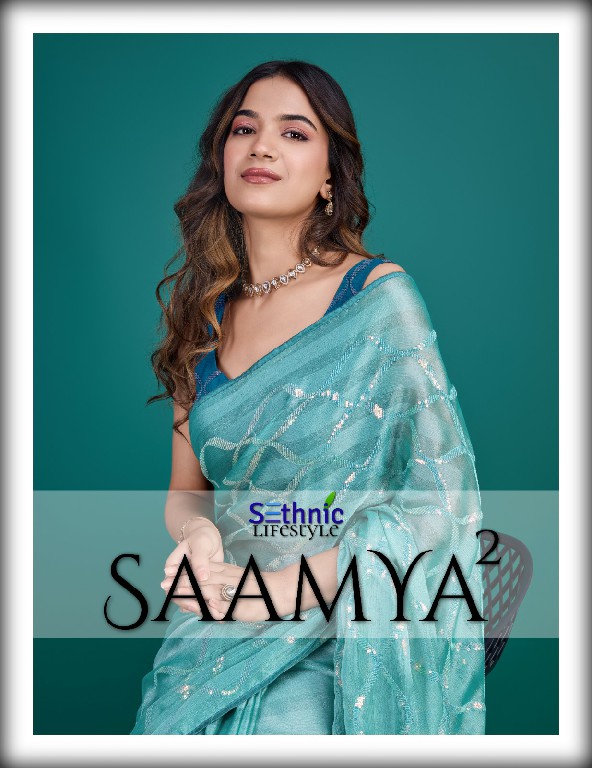 Sethnic Saamya Vol-2  Wholesale Glass Zari Fabrics Function wear Sarees