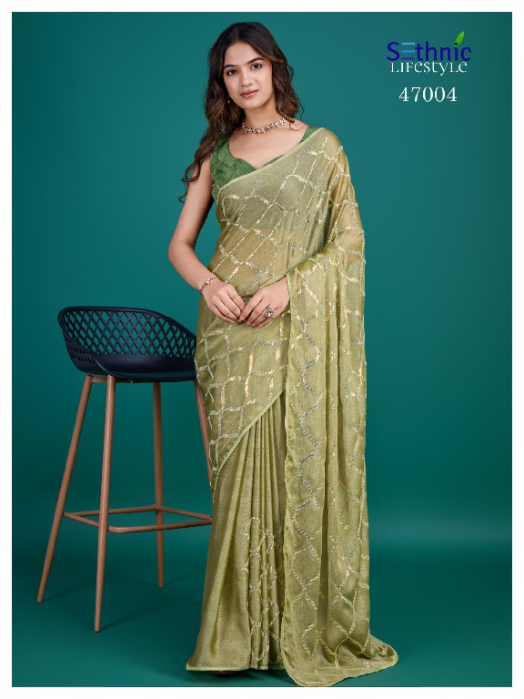 Sethnic Saamya Vol-2  Wholesale Glass Zari Fabrics Function wear Sarees