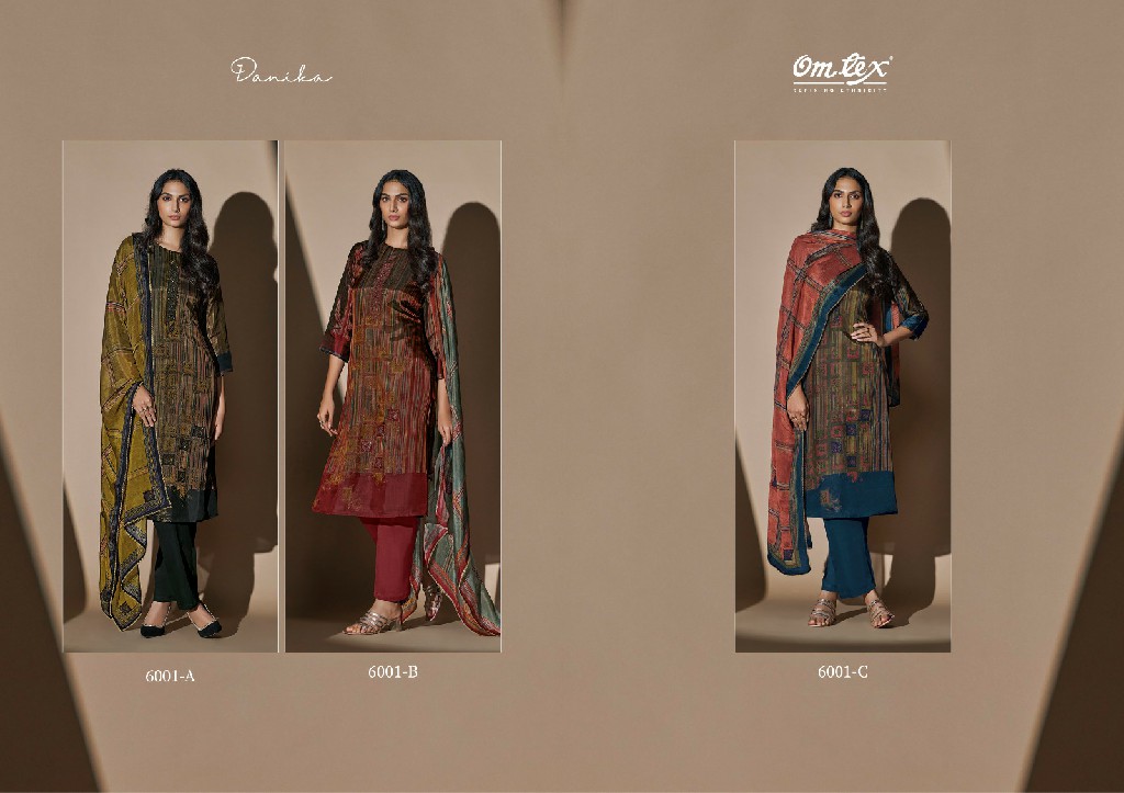 Omtex Danika Wholesale Pariaza Silk With Patchwork Dress