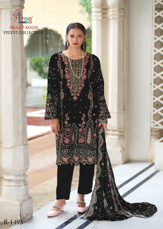 Shree Fabs R-1493 Wholesale Readymade Indian Pakistani Salwar Suits