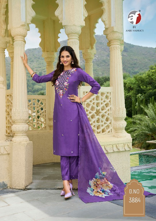 Anju Desi Dhaga Wholesale Kurti With Pant And Dupatta