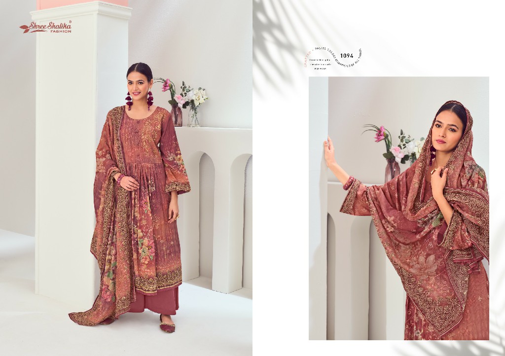 Shree Shalika Shalika Vol-109 Wholesale Lawn Cotton With Embroidery Work Salwar Suits