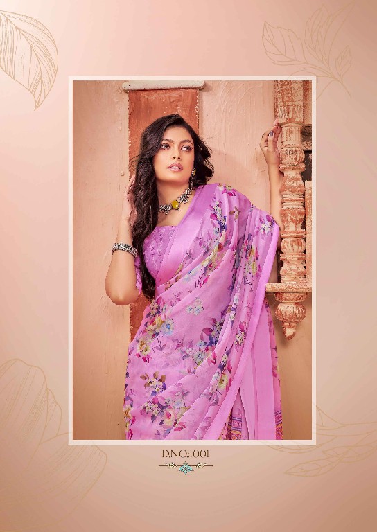 Kashvi Amrapali Vol-2 Wholesale Chiffon Satin Patta Sarees