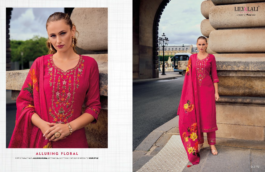 Lily And Lali Haseena Wholesale Kurtis With Pant And Dupatta Readymade Collection