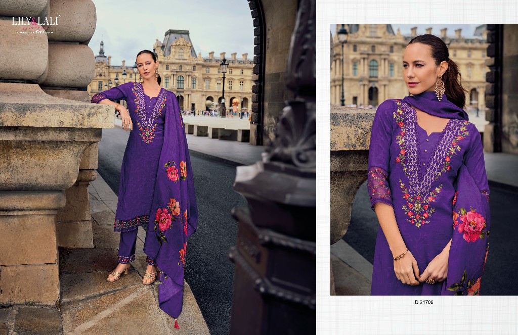 Lily And Lali Haseena Wholesale Kurtis With Pant And Dupatta Readymade Collection