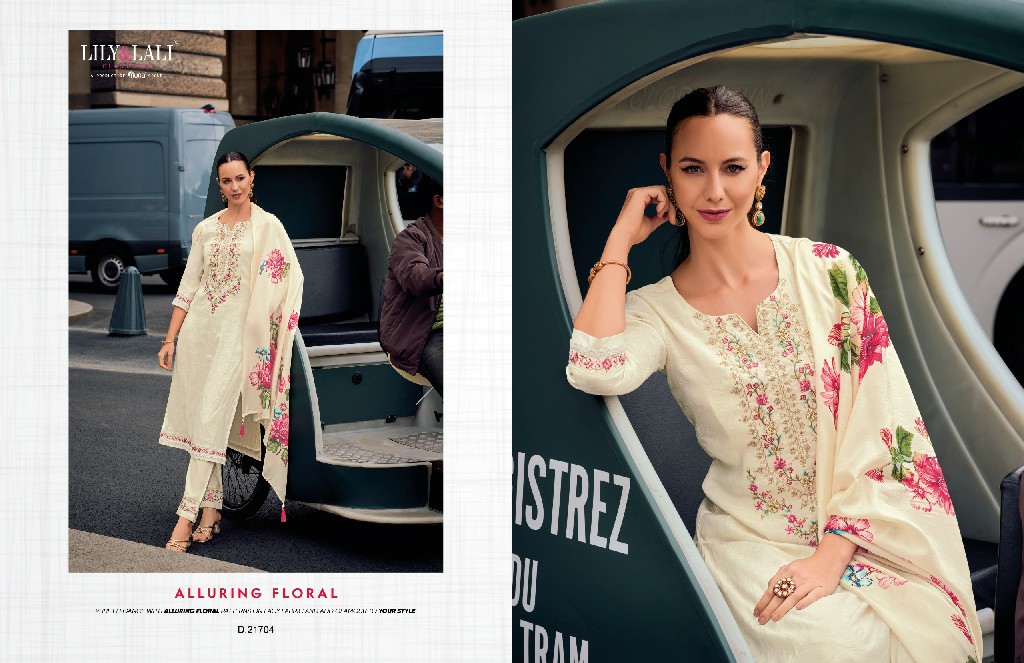 Lily And Lali Haseena Wholesale Kurtis With Pant And Dupatta Readymade Collection