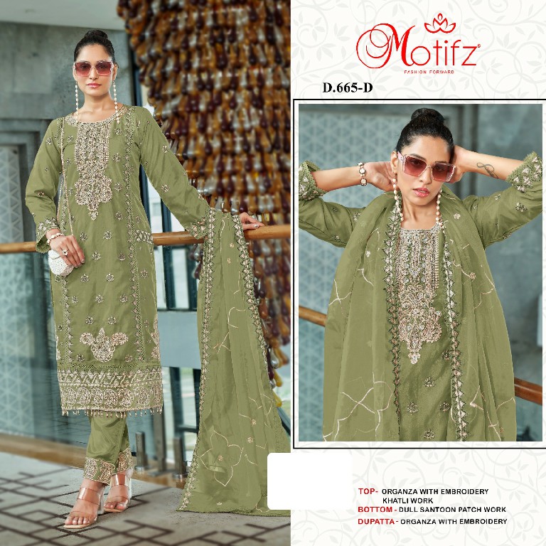 Motifz D.no 665 Wholesale Indian Pakistani Salwar Suits