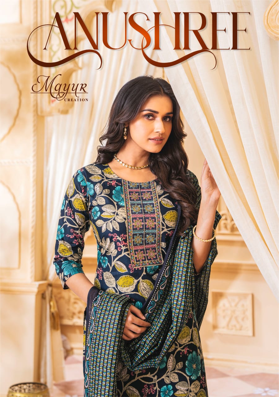 Mayur Anushree Vol-1  Wholesale Readymade Salwar Suits Collection