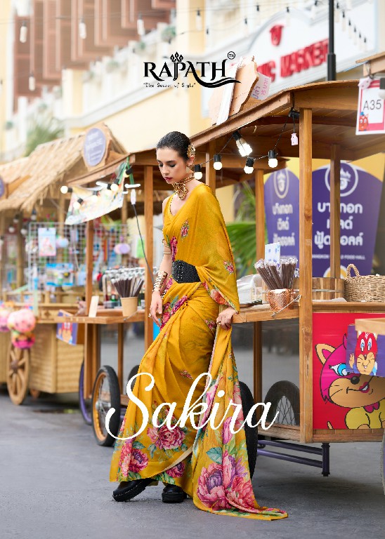 Rajpath Sakira Wholesale Pure Georgette Saree With Exclusive Print Sarees