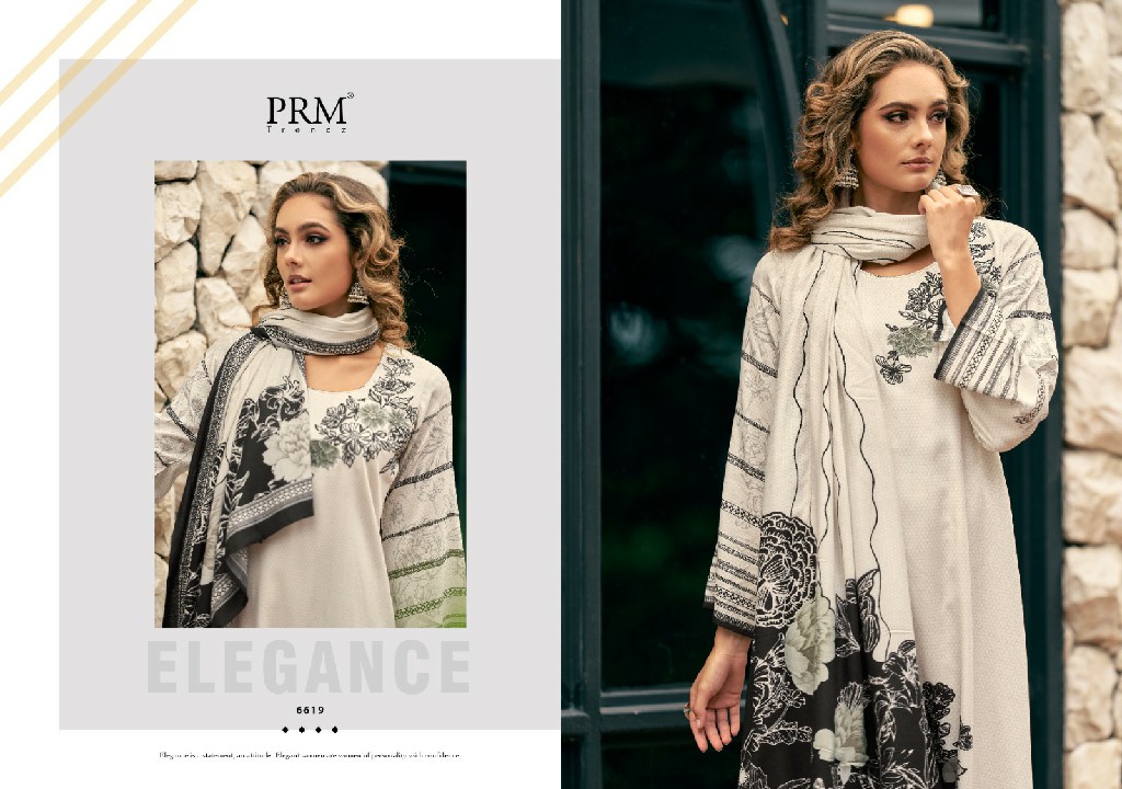 PRM Antara Wholesale VIscose Pashmina With Fancy Work Winter Salwar Suits