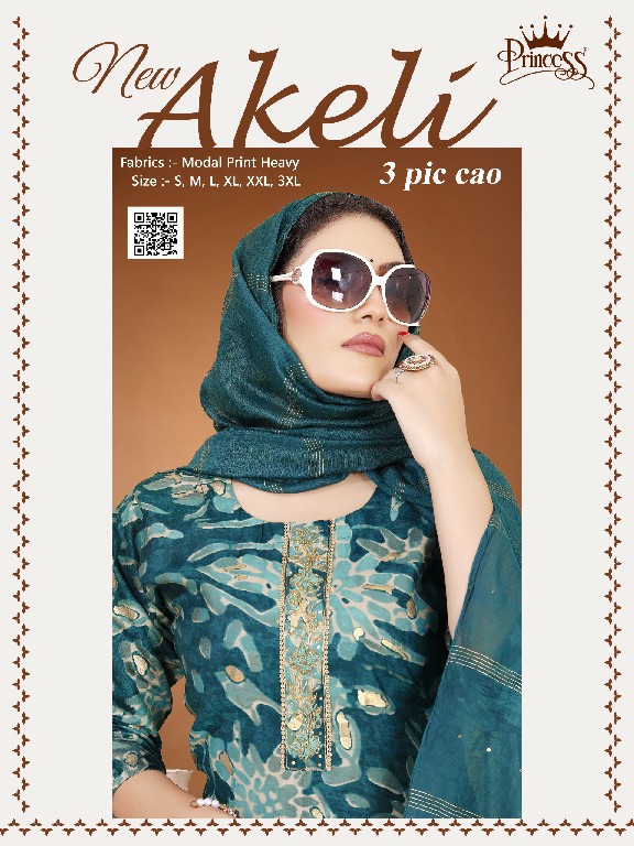 new akeli vol 3 pic ceo by princess modal print readymade casual dress