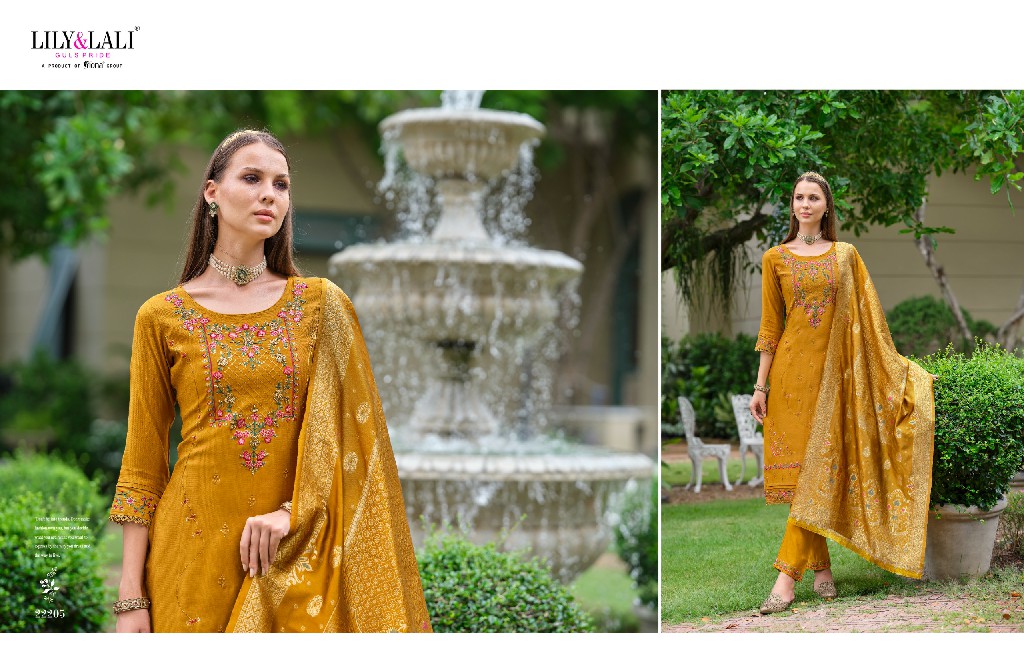 lily And lali hasmeena vol 4 viscose readymade exclusive 3pcs dress