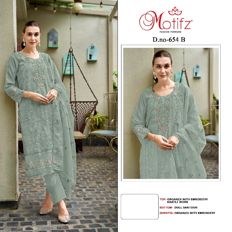 Motifz D.no 654 Wholesale Indian Pakistani Salwar Suits