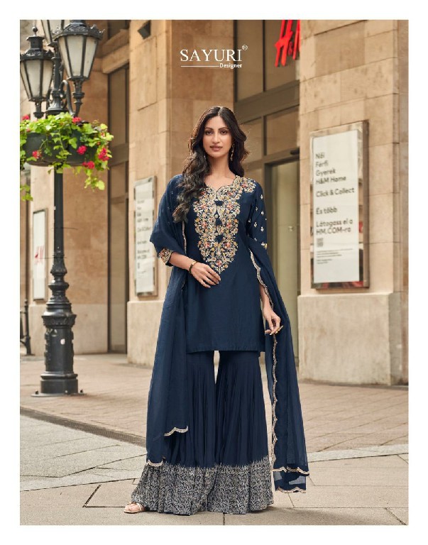 Sayuri Ishani Wholesale Premium Silk Free Size Stitched Suits