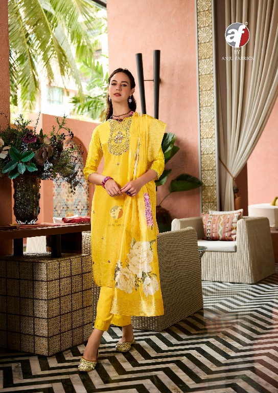 Anju Sheesha Vol-3 Wholesale Kurti Pant With Dupatta Catalog