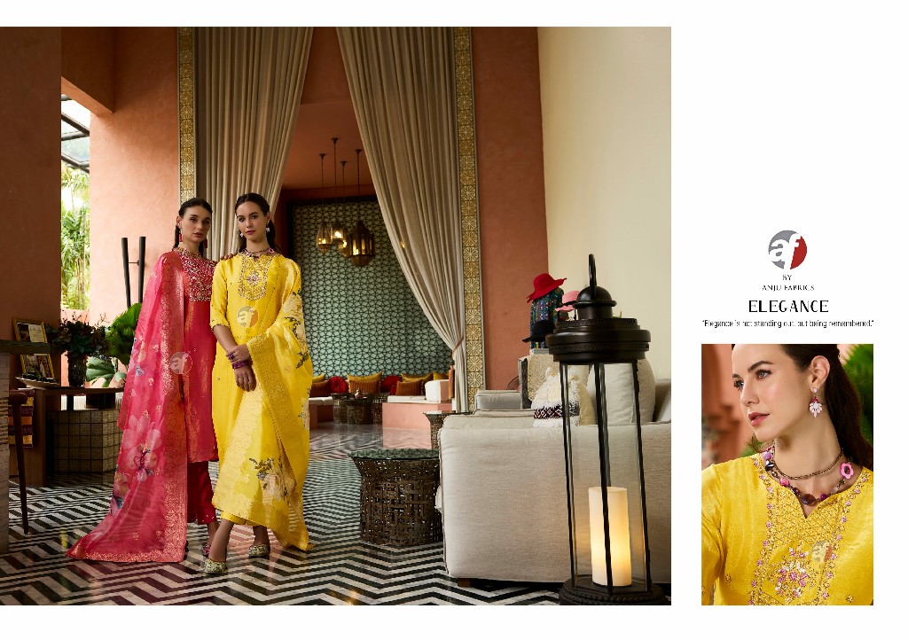 Anju Sheesha Vol-3 Wholesale Kurti Pant With Dupatta Catalog