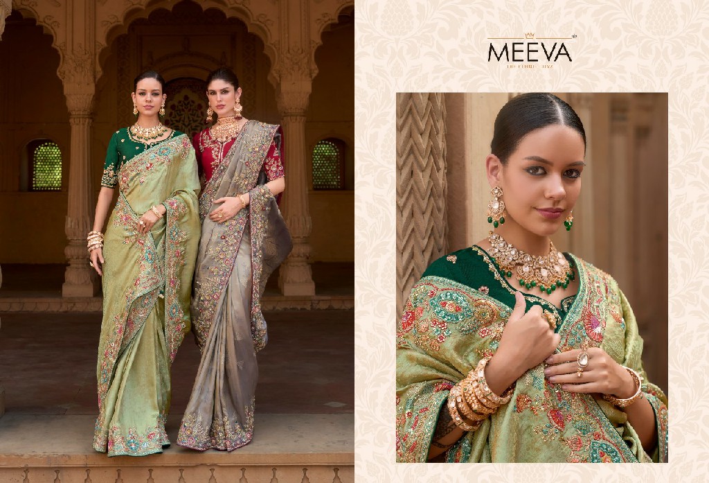 Meeva Mugdha Wholesale Designer Indian Ethnic Sarees