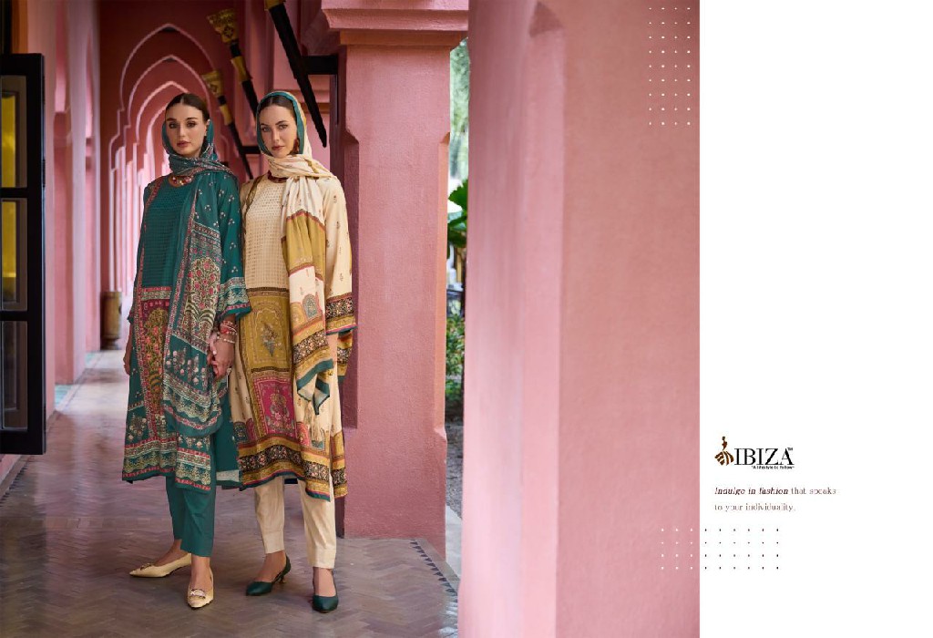 Ibiza Kabira Wholesale Pure VIscose Pashmina Winter Salwar Suits