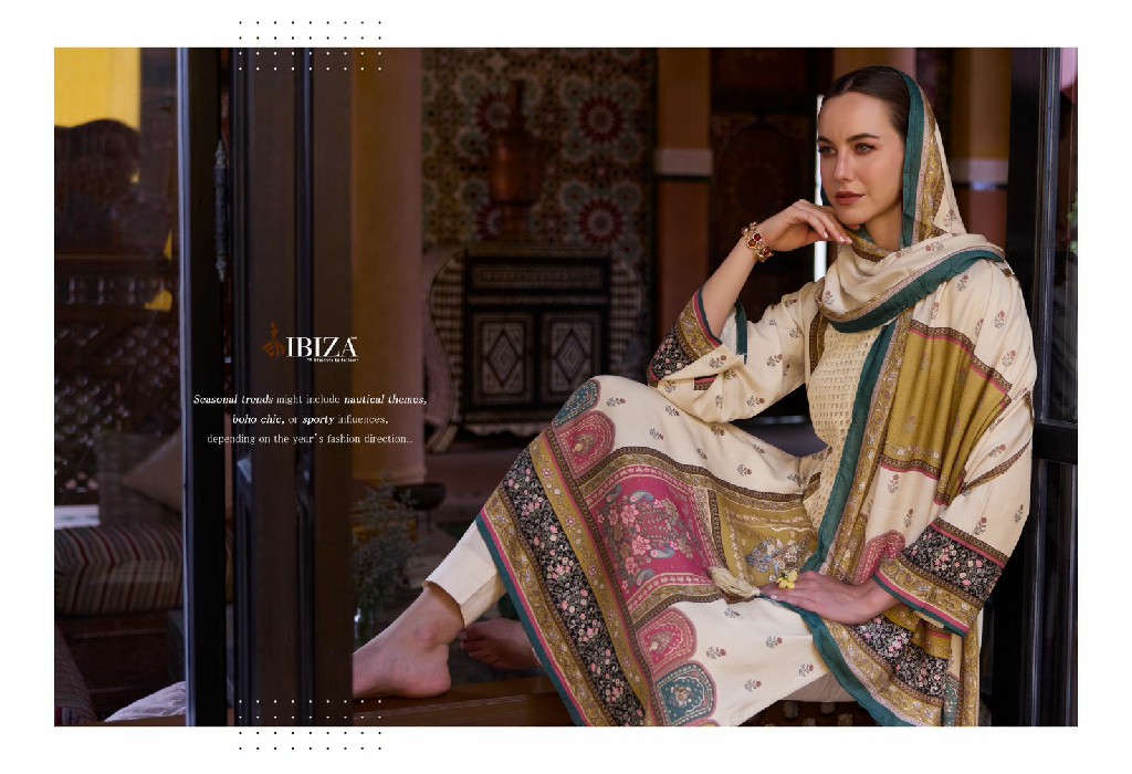 Ibiza Kabira Wholesale Pure VIscose Pashmina Winter Salwar Suits