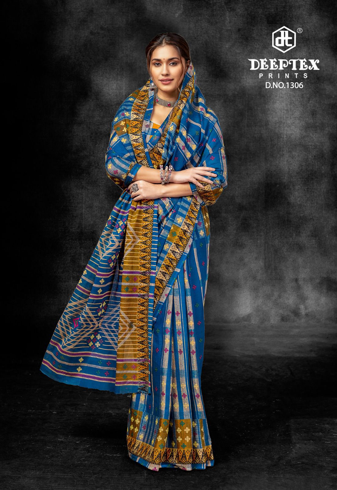 Deeptex Prime Time Vol-13 Wholesale Pure Cotton Printed Sarees