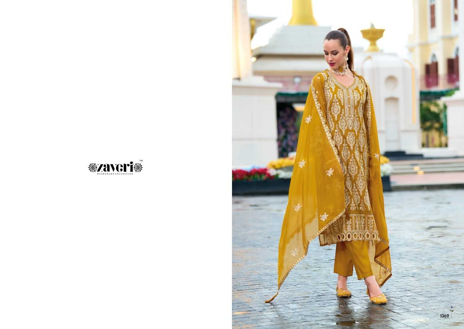 Aanaya vol 2 by zaveri organza readymade pakistani salwar kameez