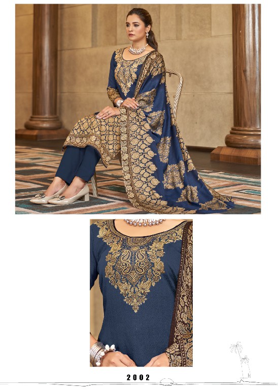 roli moli creation faiza pashmina winter special dress material