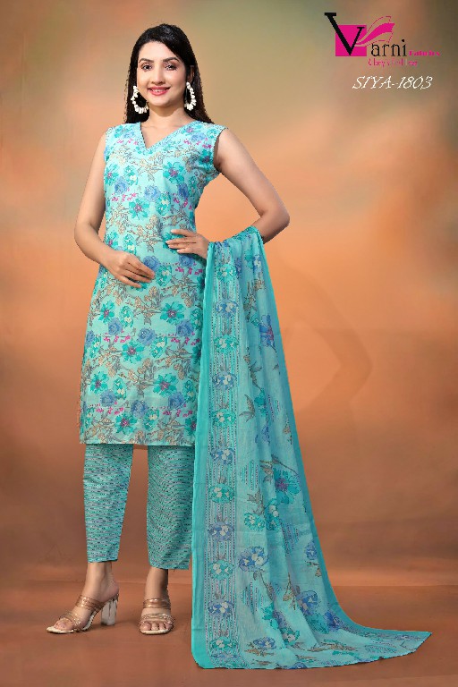 Varni Zeeya Siya Wholesale 3 Piece Kurta Set Collection