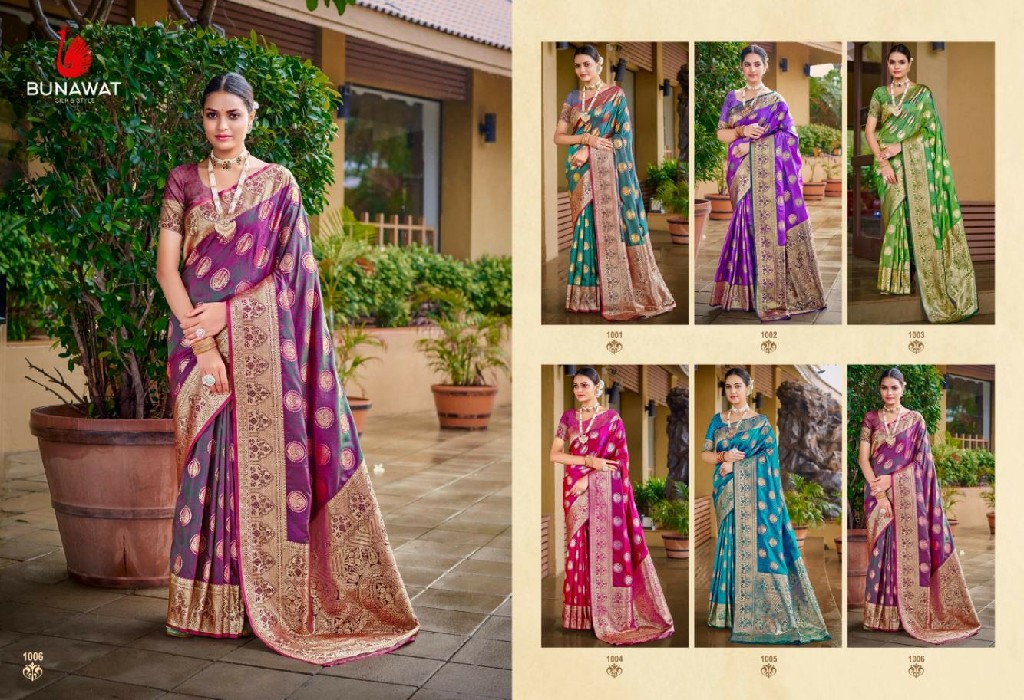 Bunawat Jubida Silk Wholesale Silk Sarees Catalog