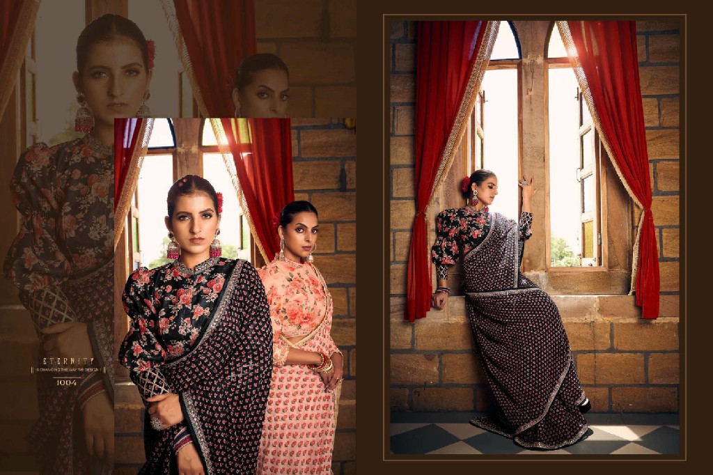 Vouch Nayika Wholesale Fancy Ready Made Saree New Collection