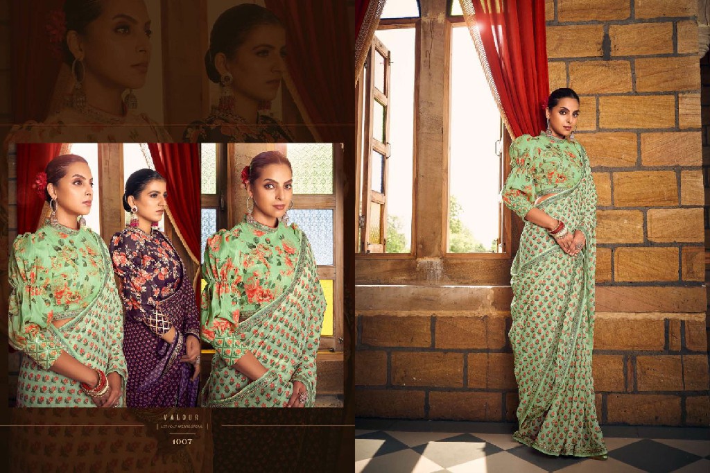 Vouch Nayika Wholesale Fancy Ready Made Saree New Collection