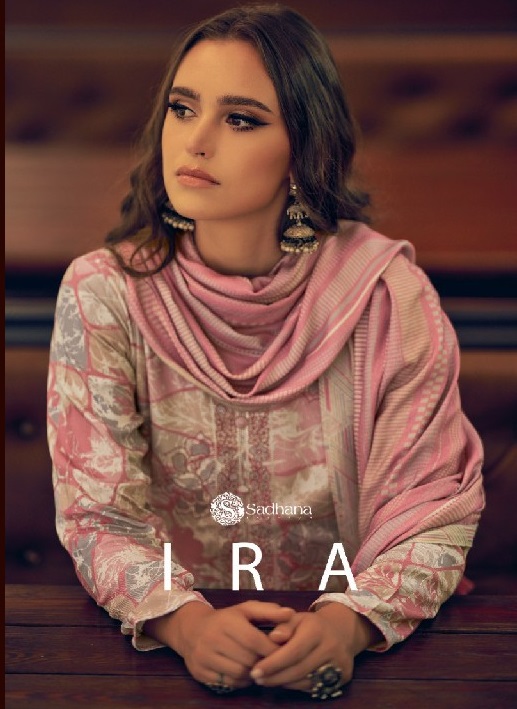 Sadhana IRA Wholesale VIscose Pashmina With Fancy Work Winter Salwar Suits