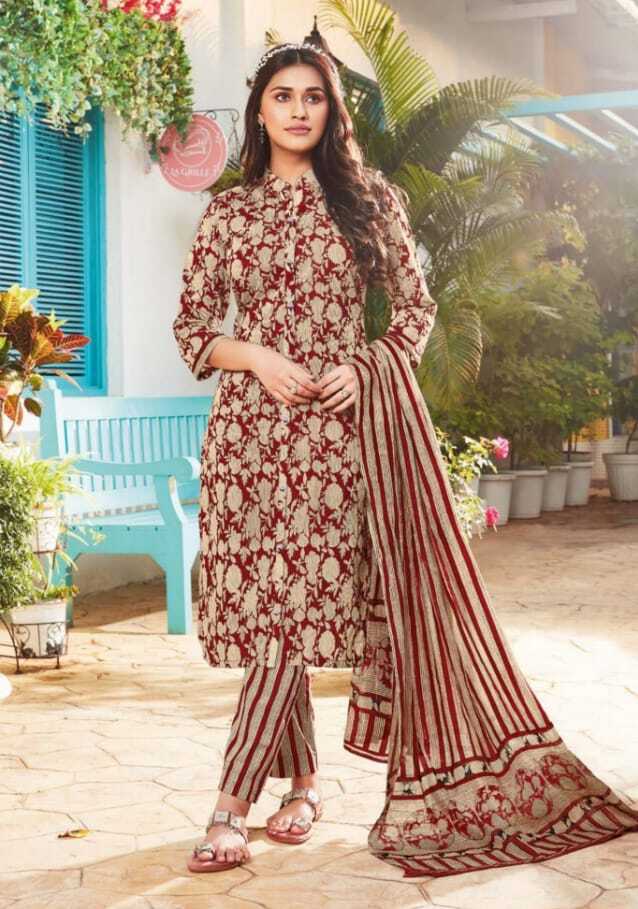 Ganpati Jaipuri Special Vol-12 Wholesale Pure Cotton Printed Dress Material