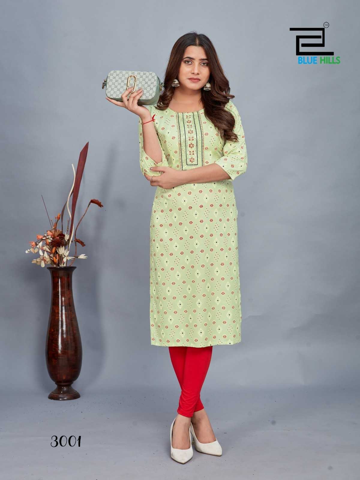 dream vol 3 by blue hills daily wear fancy readymade plus size combo kurti