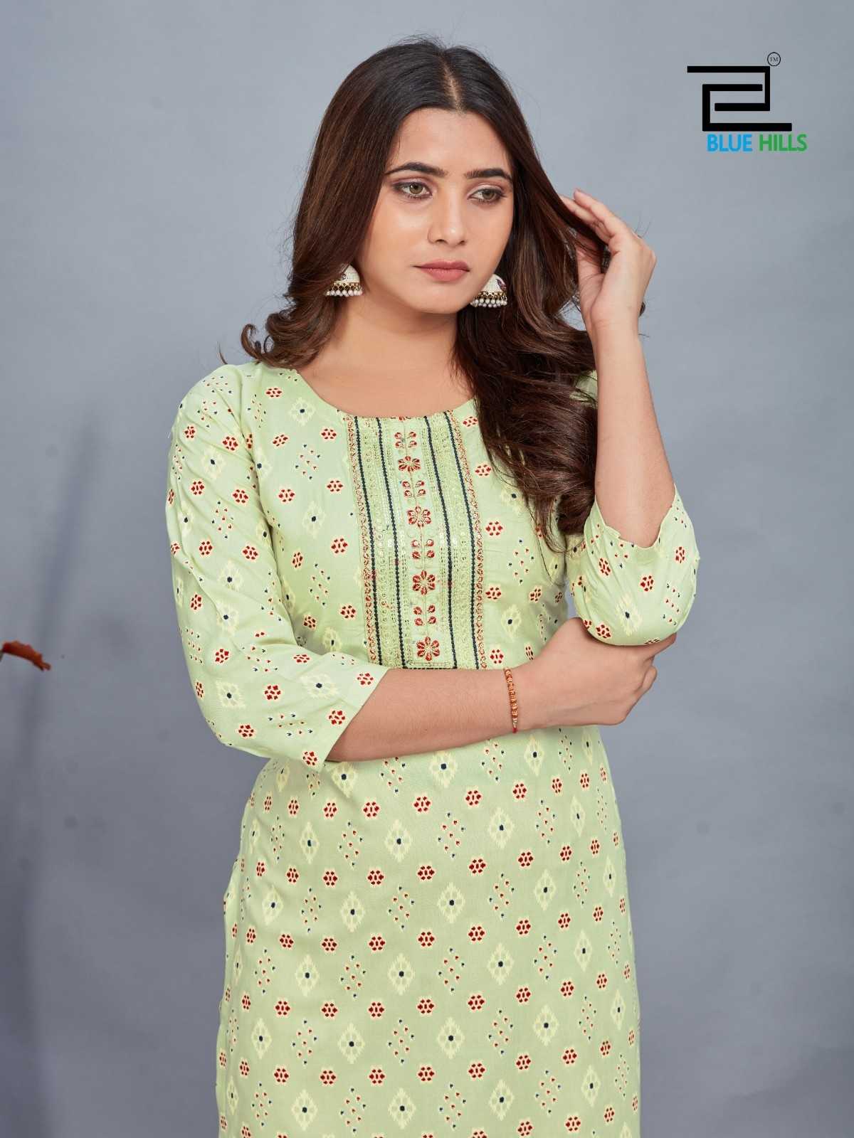 dream vol 3 by blue hills daily wear fancy readymade plus size combo kurti
