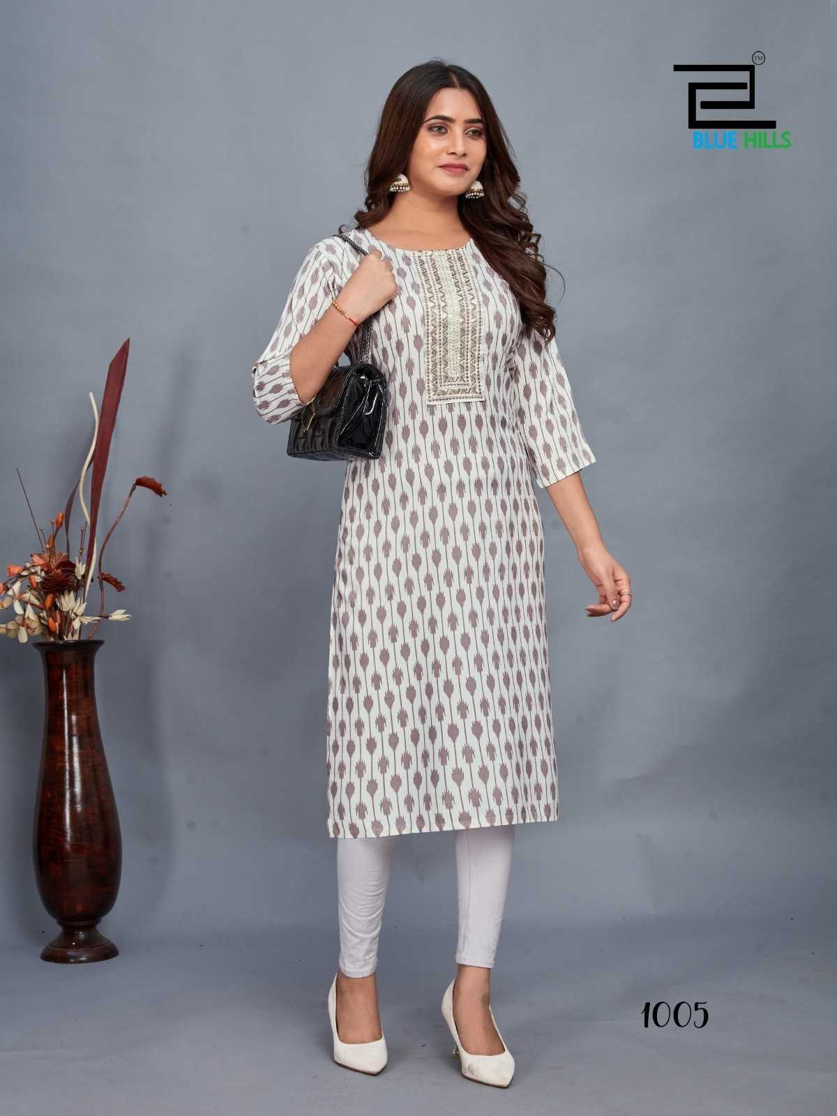 dream vol 3 by blue hills daily wear fancy readymade plus size combo kurti