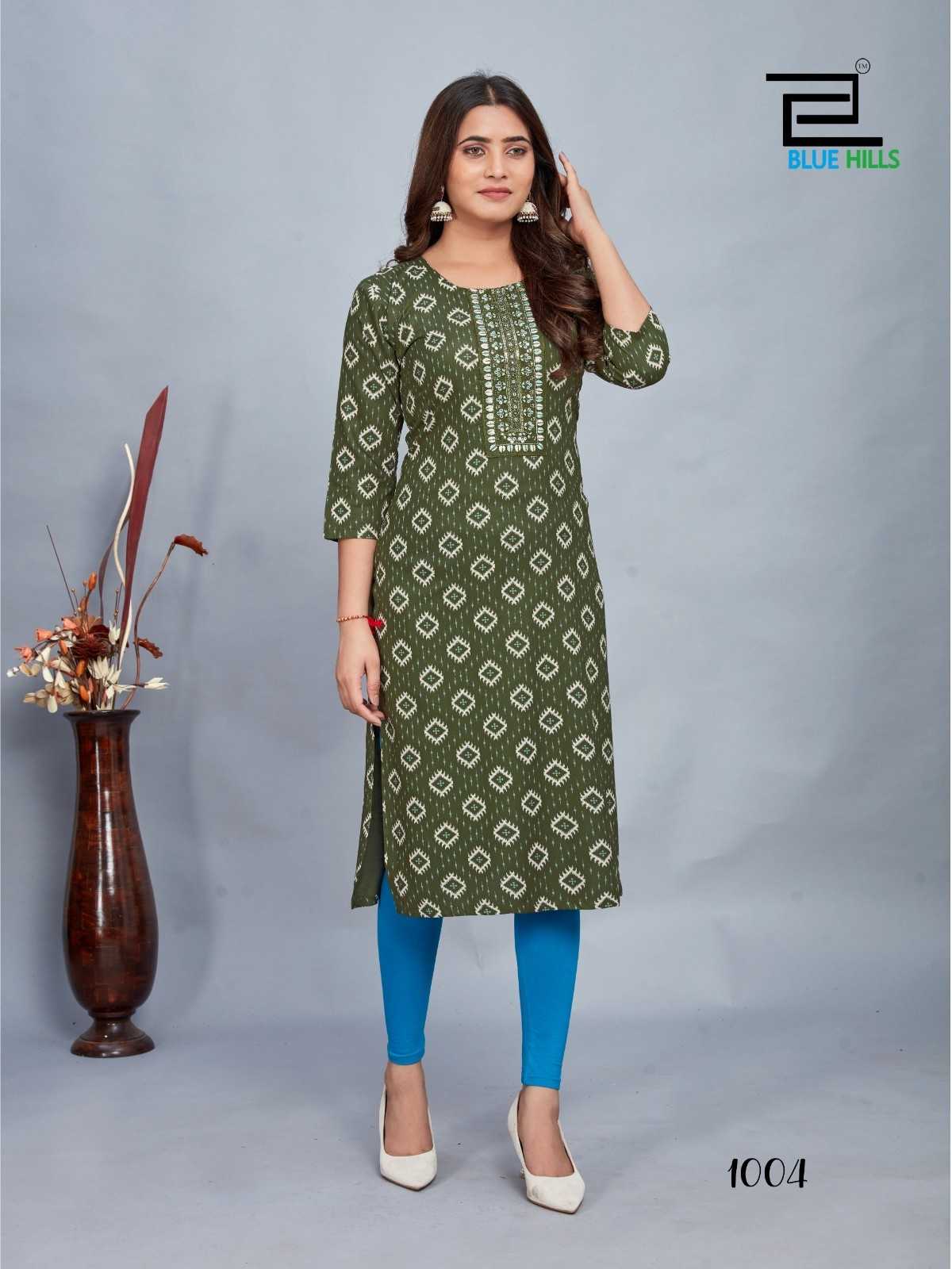 dream vol 3 by blue hills daily wear fancy readymade plus size combo kurti