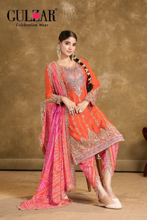 Gulzar Phoolzari Vol-2 Wholesale Readymade Designer Free Size Stitched Suits