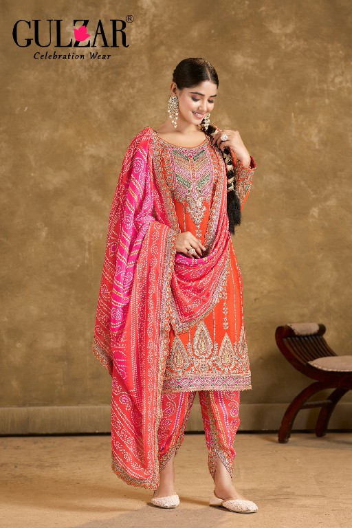 Gulzar Phoolzari Vol-2 Wholesale Readymade Designer Free Size Stitched Suits